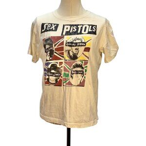 Sex Pistols Graphic Tee By Jouetie Size M Ivory Punk Rock Band Tee